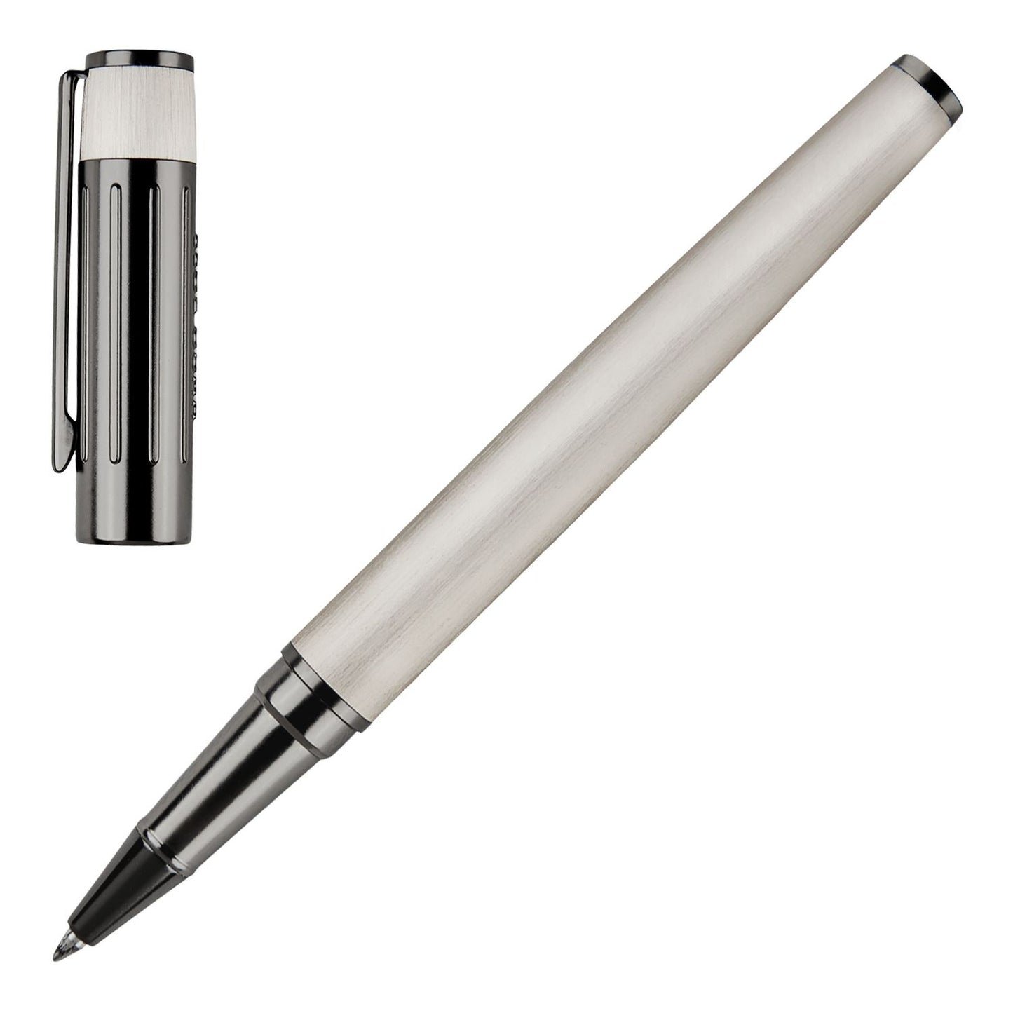 Hugo Boss Tintenroller Gear Ribs Chrome