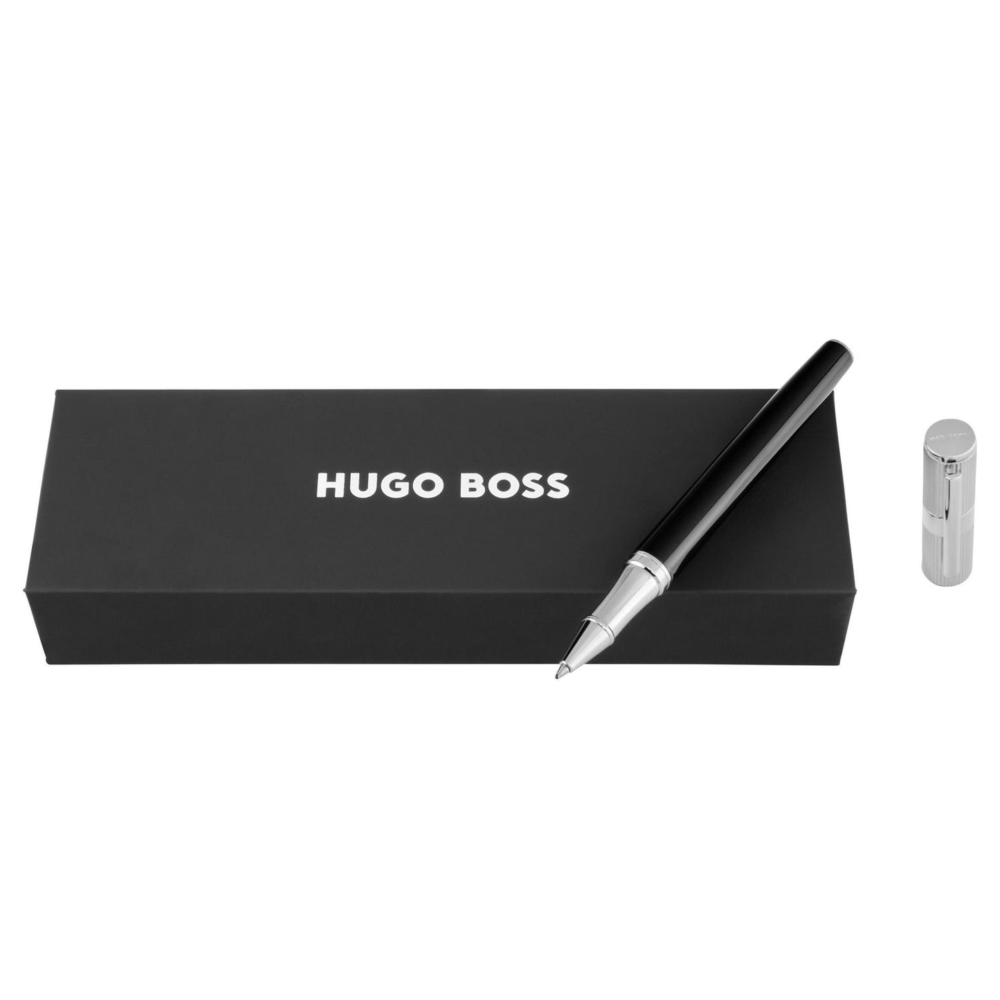 Hugo Boss Tintenroller Formation Line Silver
