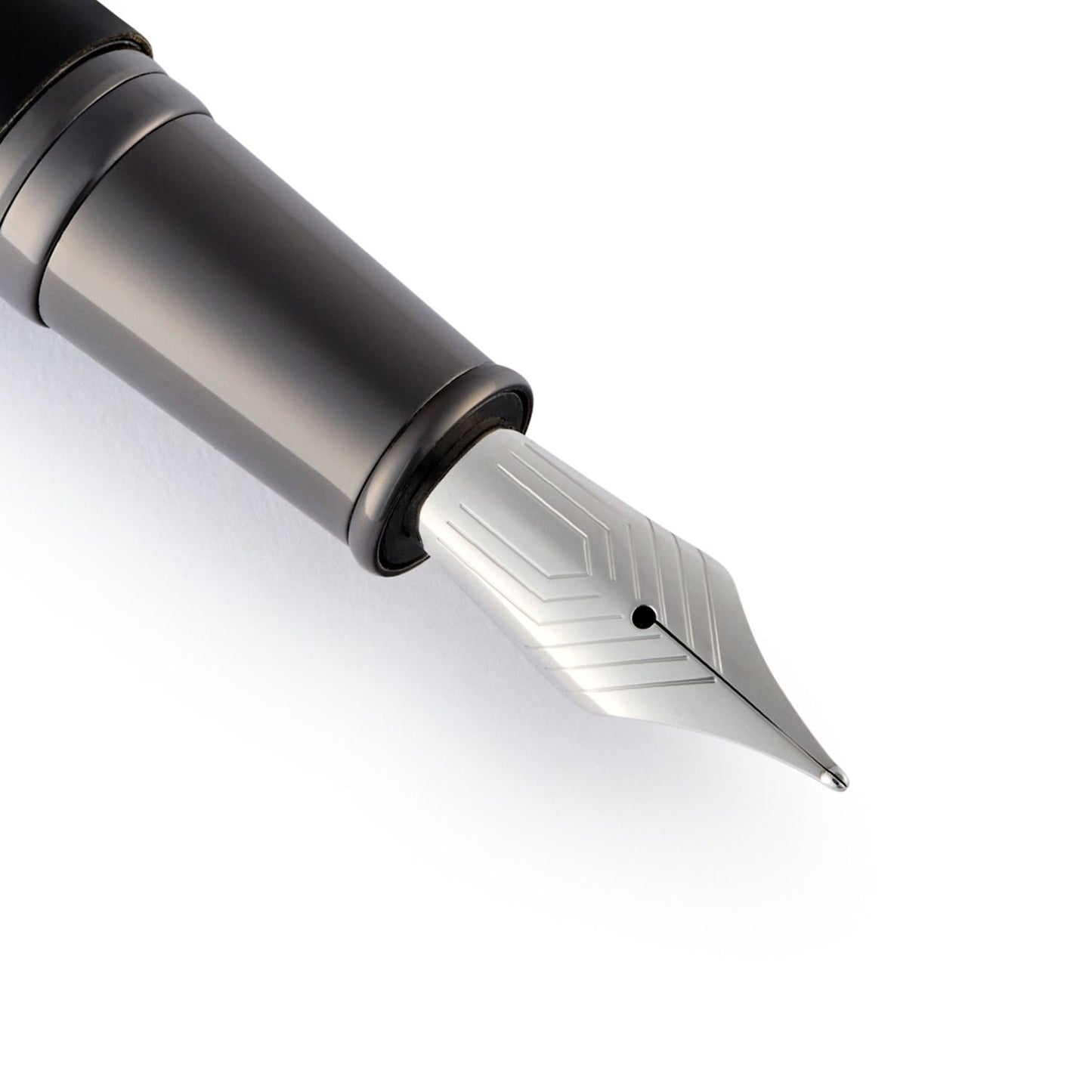 Hugo Boss Füllfederhalter Illusion Arcade Black & Gun