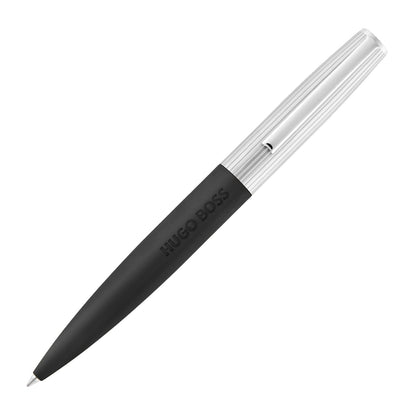Hugo Boss Kugelschreiber Illusion Arcade Black & Chrome