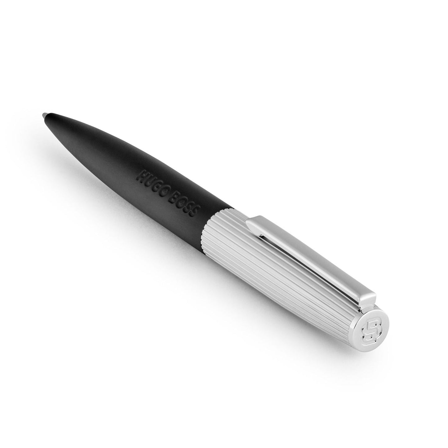 Hugo Boss Kugelschreiber Illusion Arcade Black & Chrome