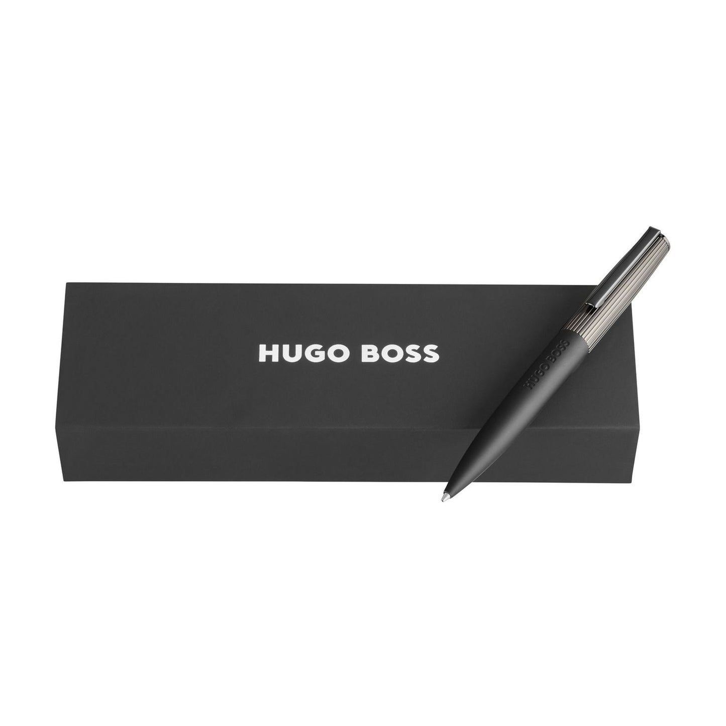 Hugo Boss Kugelschreiber Illusion Arcade Black & Gun