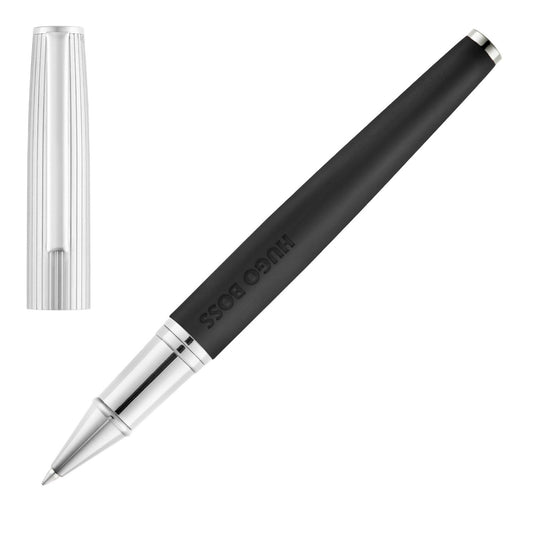 Hugo Boss Tintenroller Illusion Arcade Black & Chrome