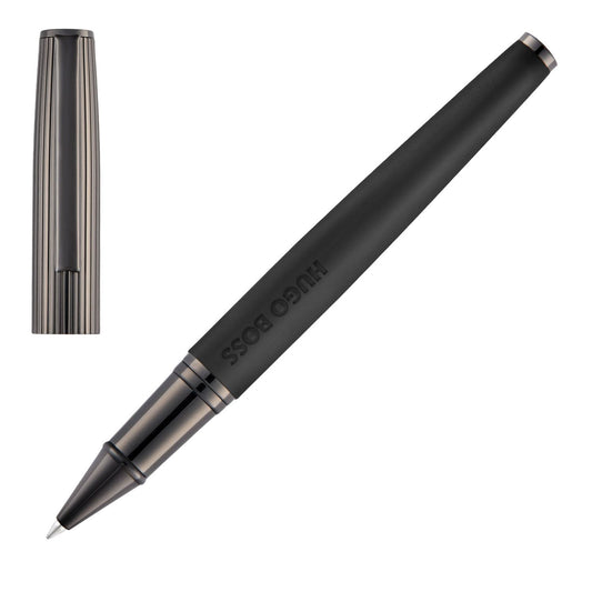 Hugo Boss Tintenroller Illusion Arcade Black & Gun