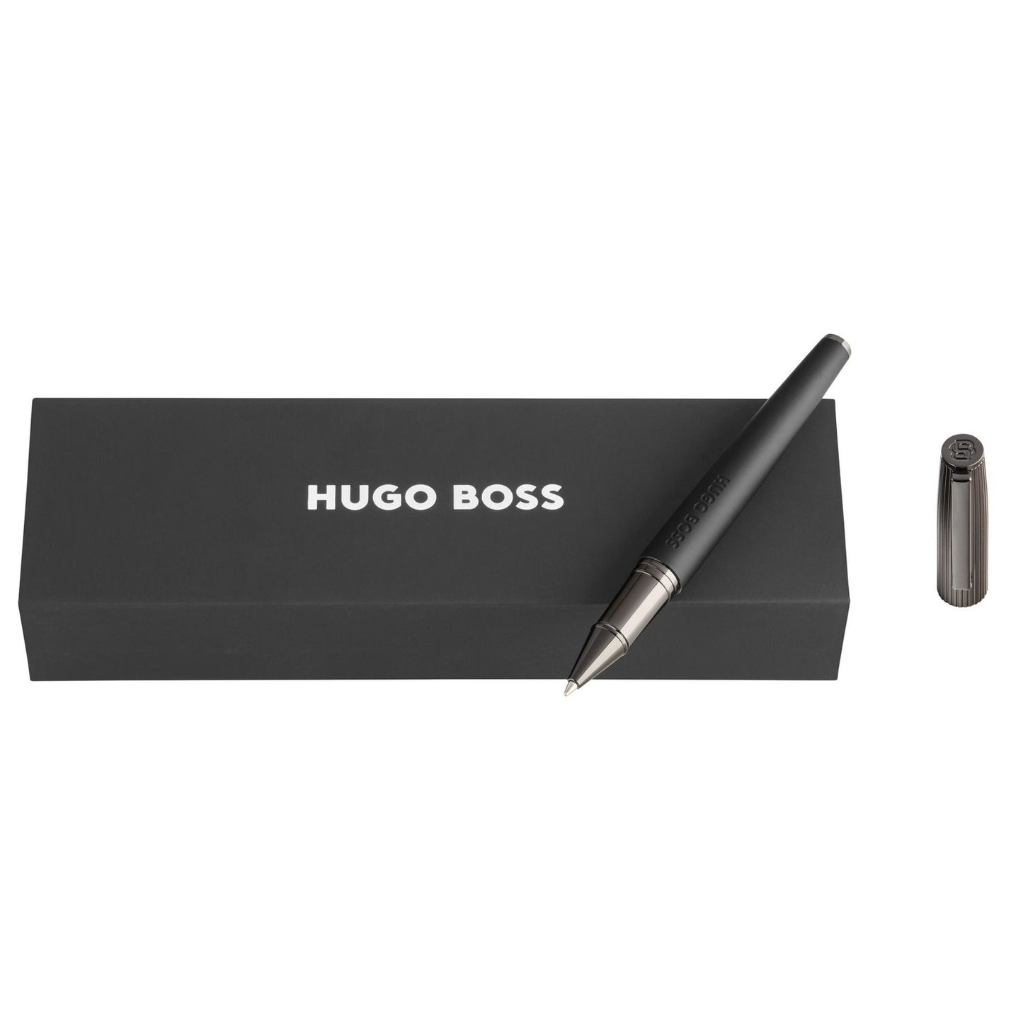 Hugo Boss Tintenroller Illusion Arcade Black & Gun