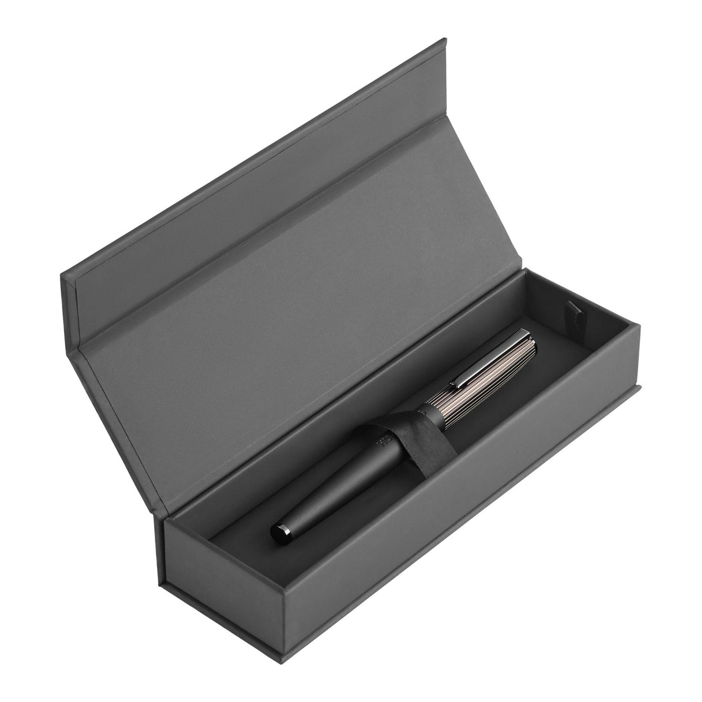 Hugo Boss Tintenroller Illusion Arcade Black & Gun