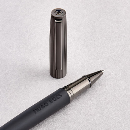 Hugo Boss Tintenroller Illusion Arcade Black & Gun