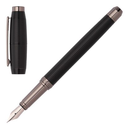 Hugo Boss Füllfederhalter Cone Black