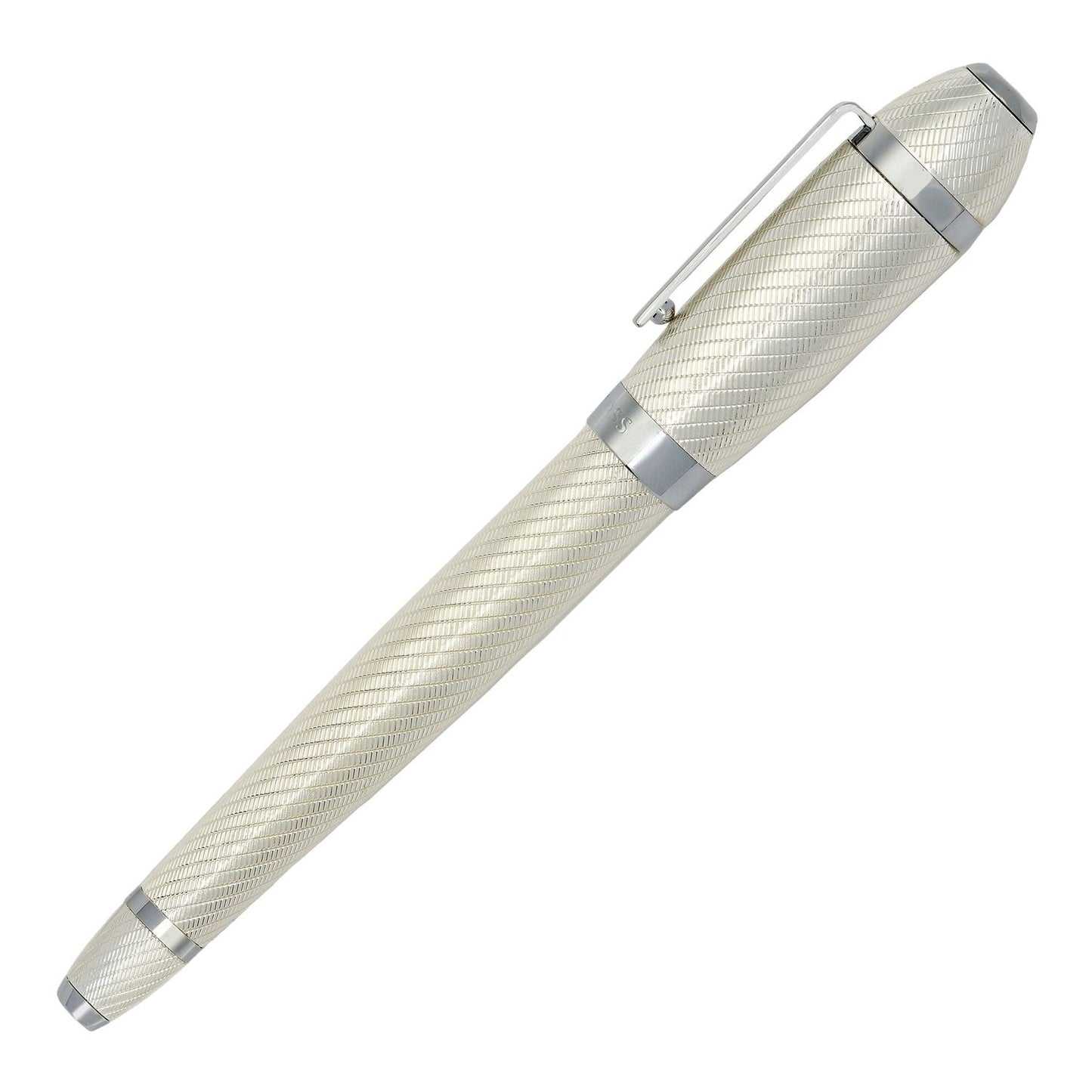 Hugo Boss Füllfederhalter Arc Futurist Silver