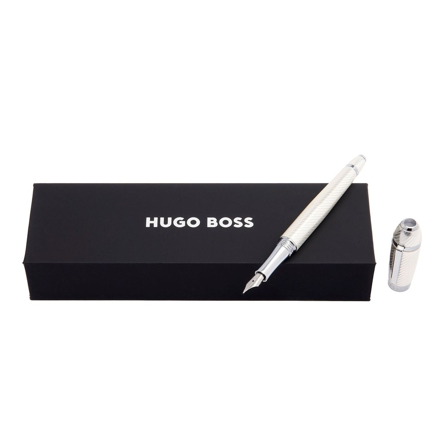 Hugo Boss Füllfederhalter Arc Futurist Silver
