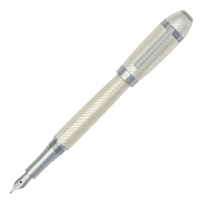 Hugo Boss Füllfederhalter Arc Futurist Silver