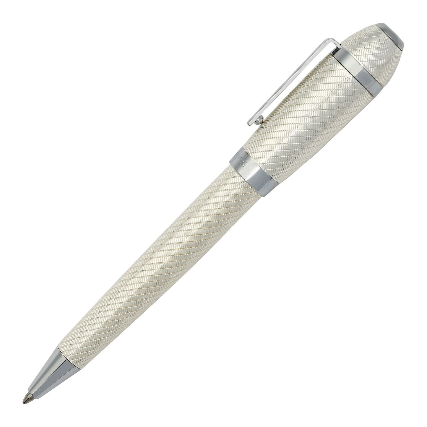 Hugo Boss Kugelschreiber Arc Futurist Silver