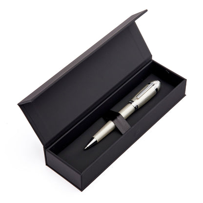Hugo Boss Kugelschreiber Arc Futurist Silver