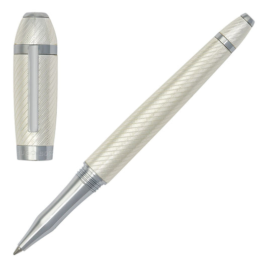 Hugo Boss Tintenroller Arc Futurist Silver