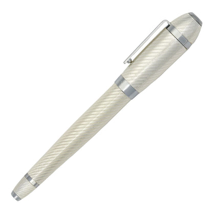 Hugo Boss Tintenroller Arc Futurist Silver
