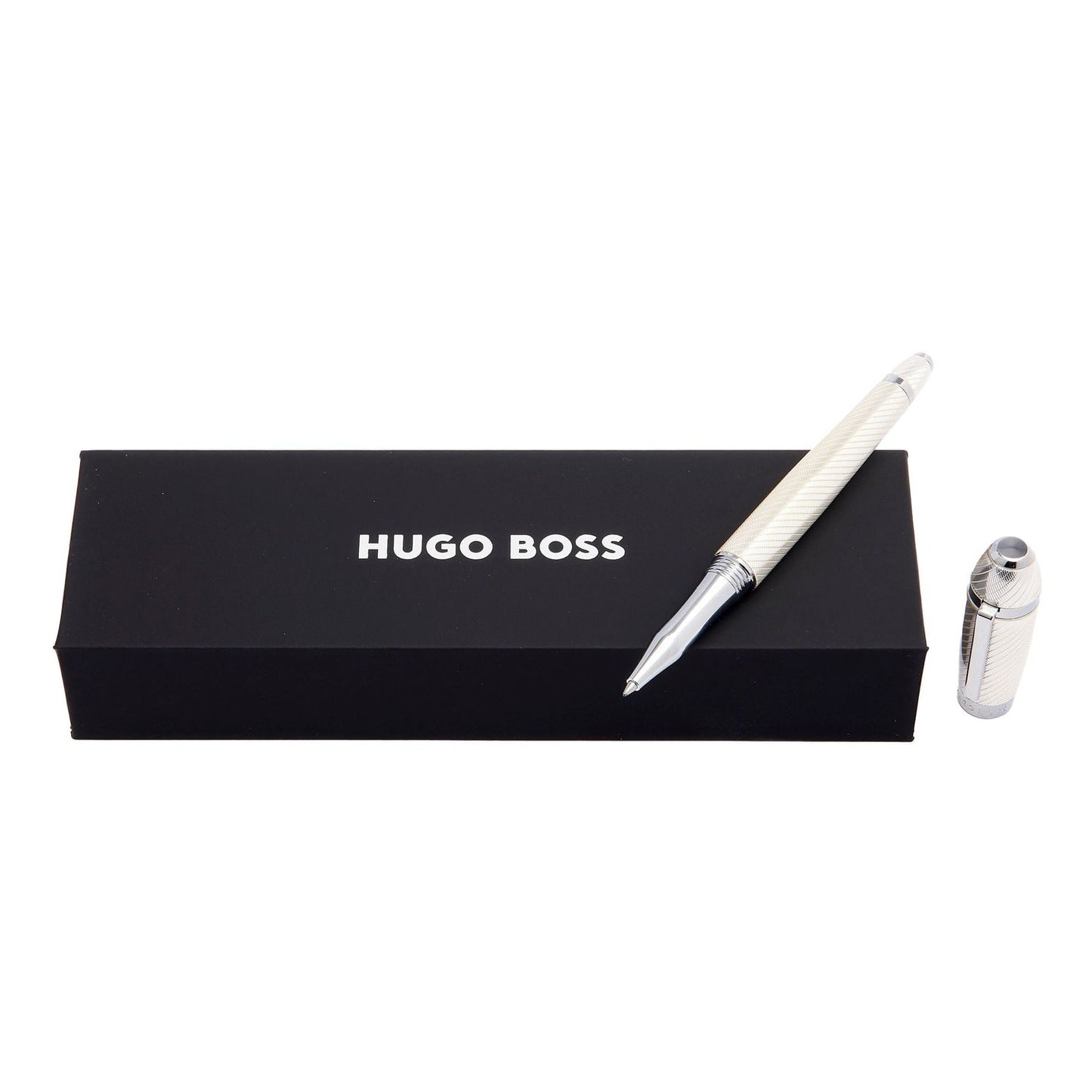 Hugo Boss Tintenroller Arc Futurist Silver
