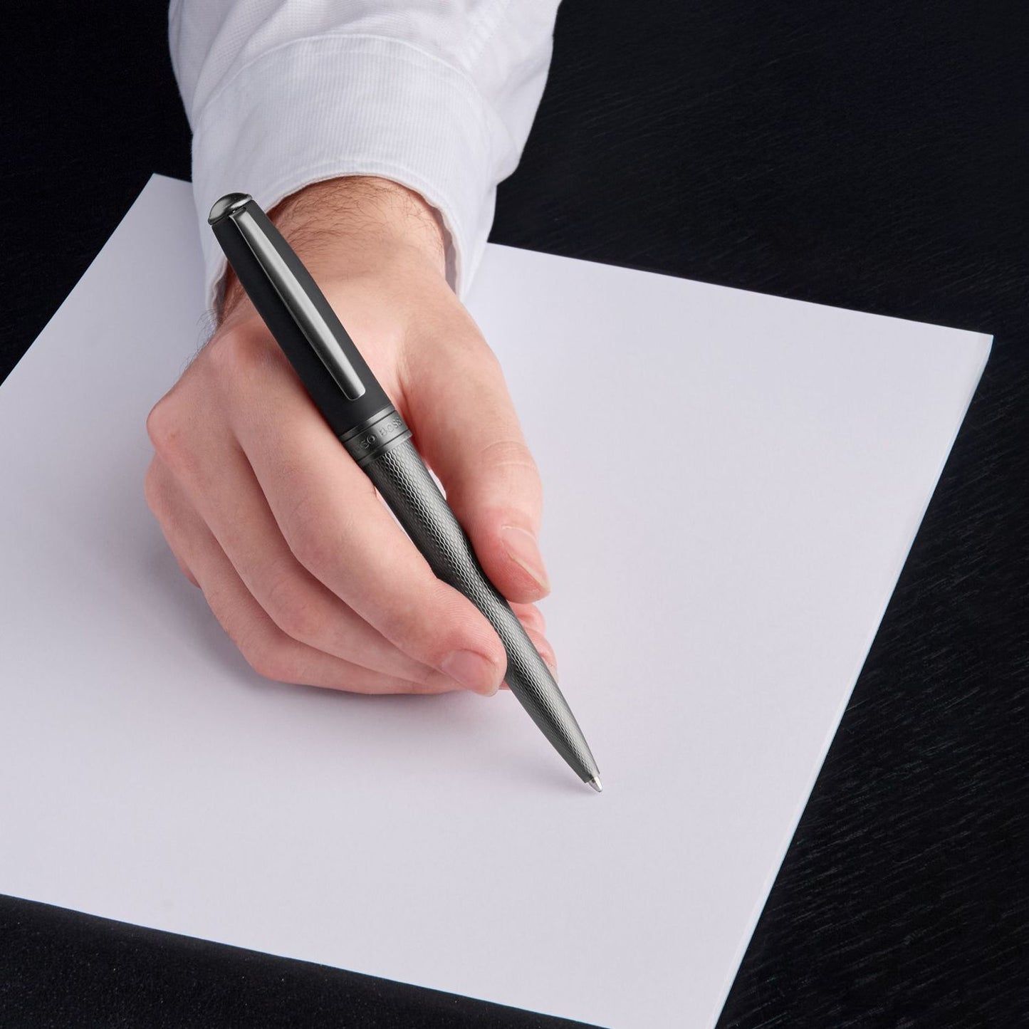 Hugo Boss Kugelschreiber Essential Active Black