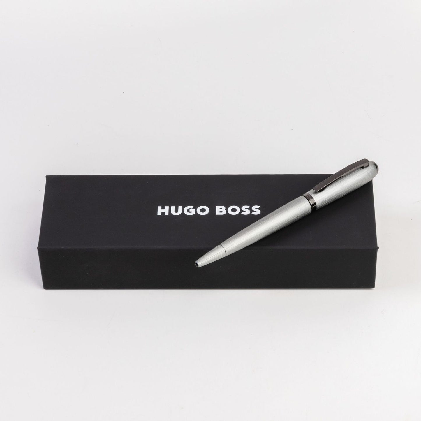 Hugo Boss Kugelschreiber Contour Brushed Chrome
