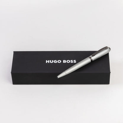 Hugo Boss Kugelschreiber Contour Brushed Chrome