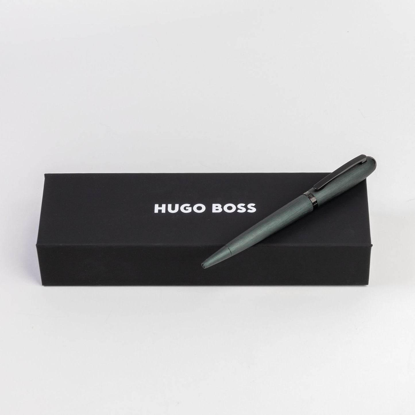Hugo Boss Kugelschreiber Contour Brushed Green