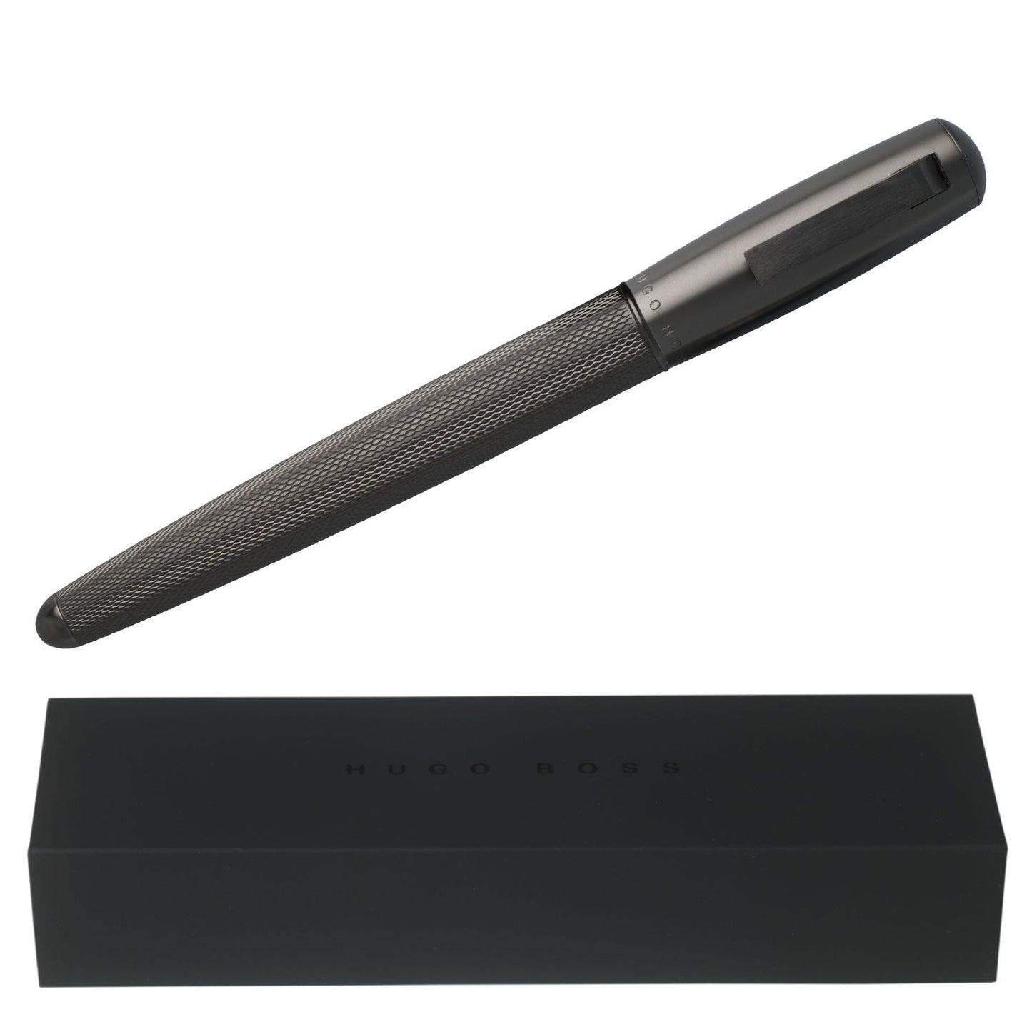 Hugo Boss Tintenroller Pure Matte Dark Chrome