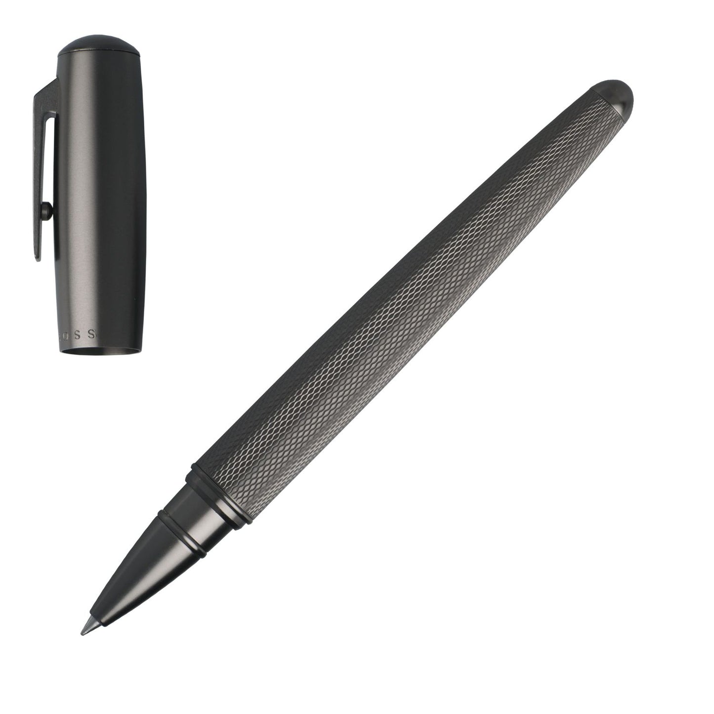 Hugo Boss Tintenroller Pure Matte Dark Chrome