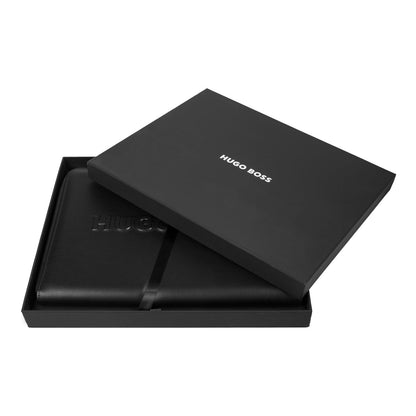 Hugo Boss A4 Schreibmappe LABEL Black