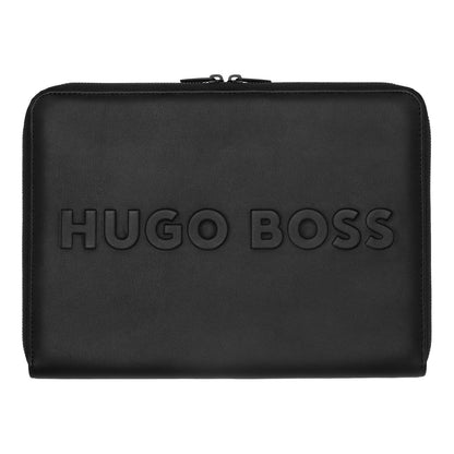 Hugo Boss A4 Schreibmappe LABEL Black