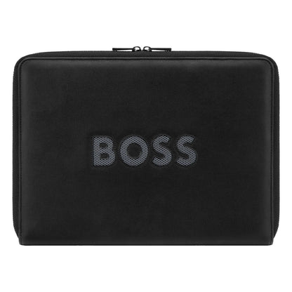 Hugo Boss A4 Konferenzmappe Boss Cut Out Black & Grey