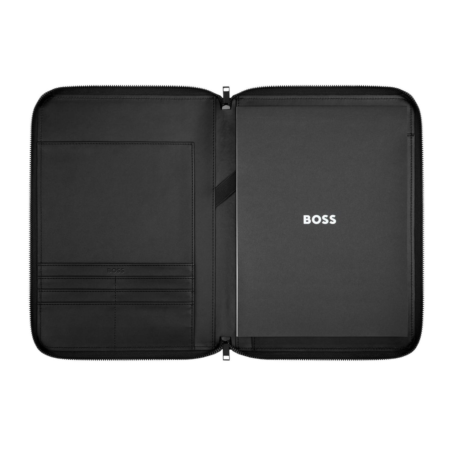 Hugo Boss A4 Konferenzmappe Boss Cut Out Black & Grey