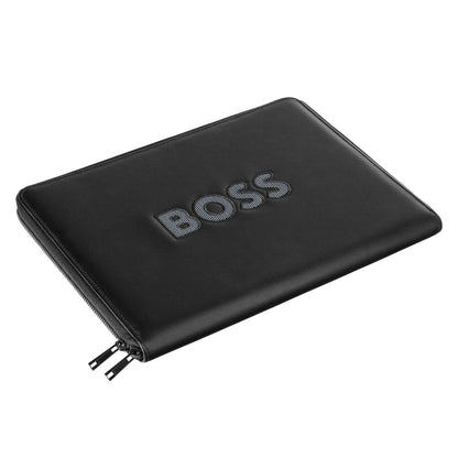 Hugo Boss A4 Konferenzmappe Boss Cut Out Black & Grey