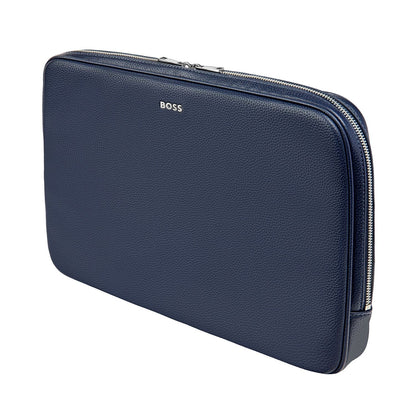 Hugo Boss Computer bag Classic Grained Navy