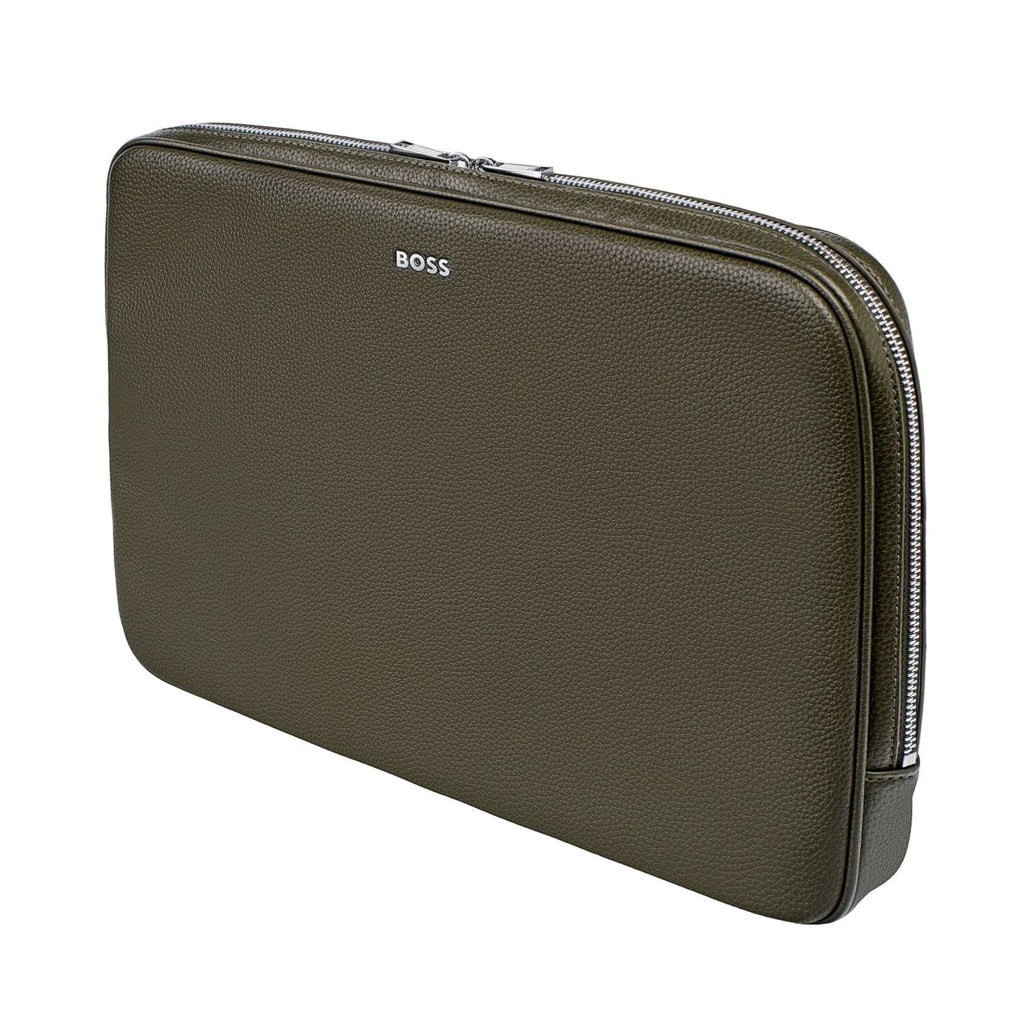Hugo Boss Computer bag Classic Grained Khaki