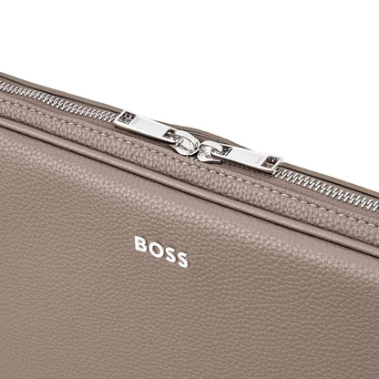 Hugo Boss Computer bag Classic Grained Taupe