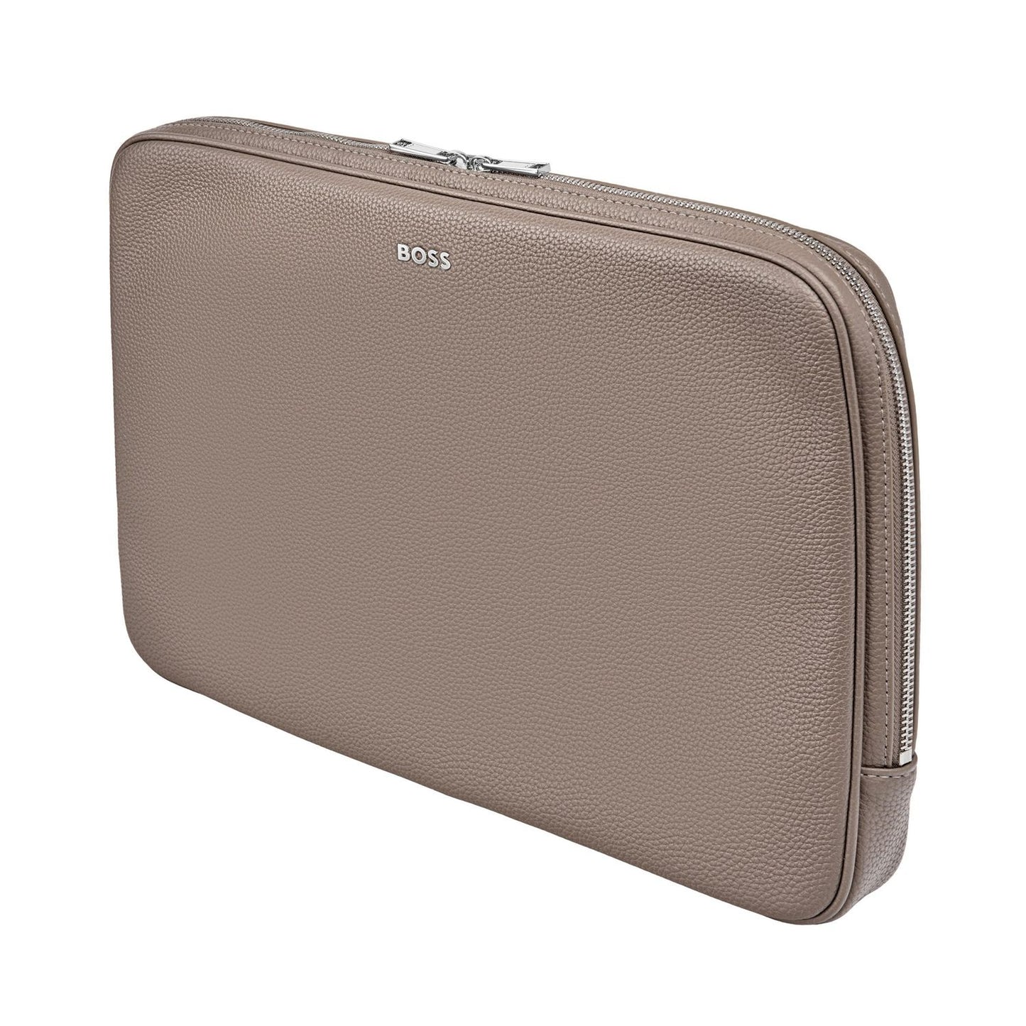 Hugo Boss Computer bag Classic Grained Taupe