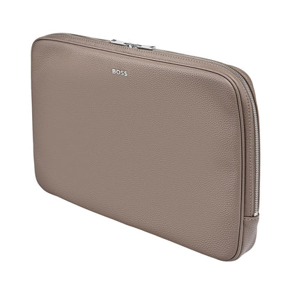 Hugo Boss Computer bag Classic Grained Taupe