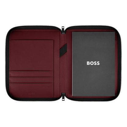Hugo Boss A5 Konferenzmappe Varsity Burgundy