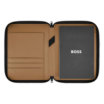 Hugo Boss A5 Konferenzmappe Varsity Camel