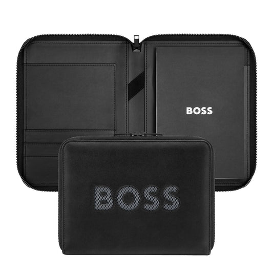 Hugo Boss A5 Konferenzmappe Boss Cut Out Black & Grey
