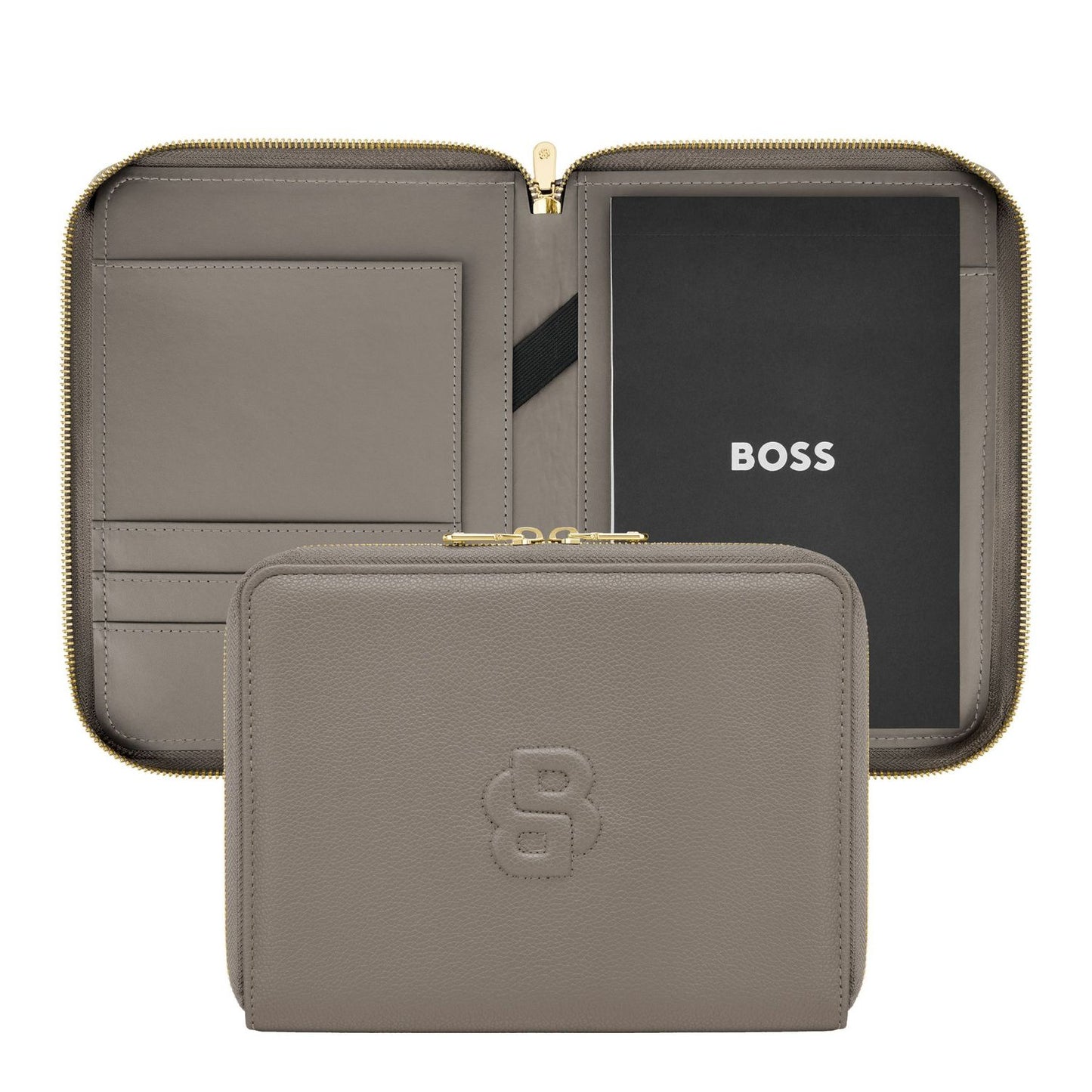 Hugo Boss A5 Konferenzmappe Signature Lady Taupe