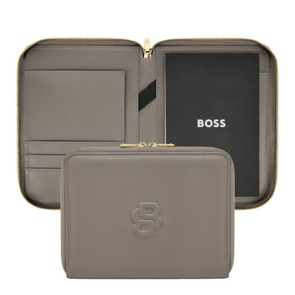 Hugo Boss A5 Konferenzmappe Signature Lady Taupe