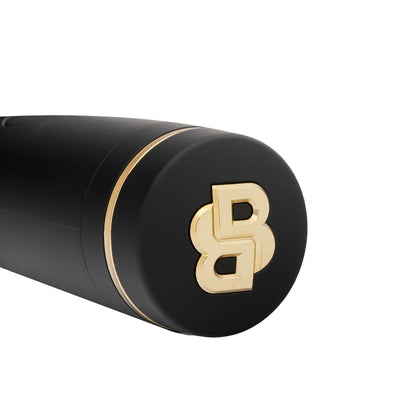 Hugo Boss Regenschirm Double B Black & Gold