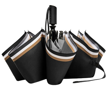 Hugo Boss Regenschirm Varsity Black