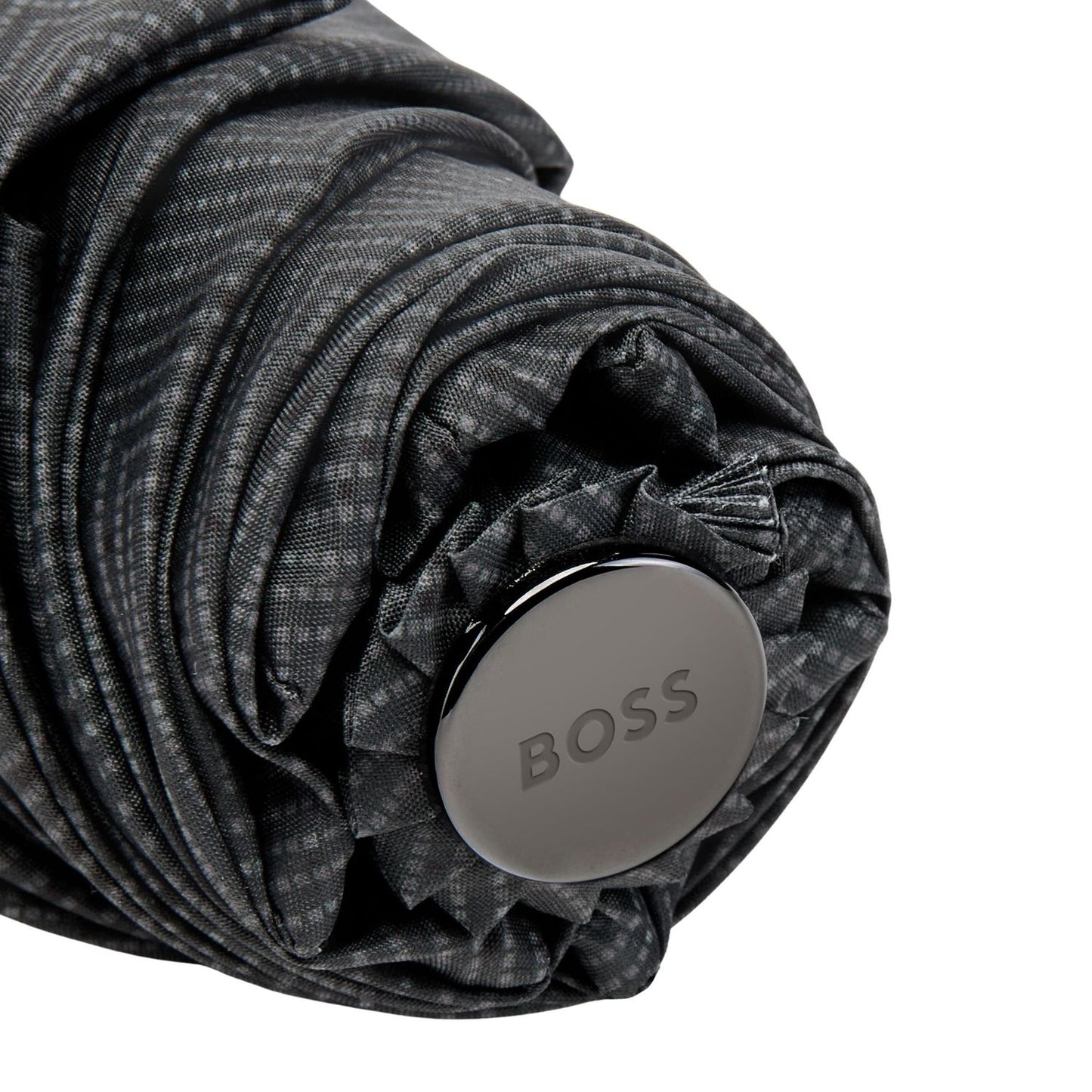 Hugo Boss Regenschirm Chevron Dark Grey
