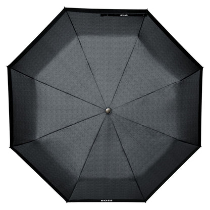 Hugo Boss Regenschirm Chevron Dark Grey