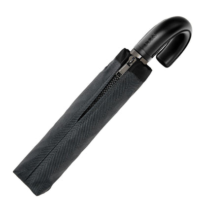 Hugo Boss Regenschirm Chevron Dark Grey