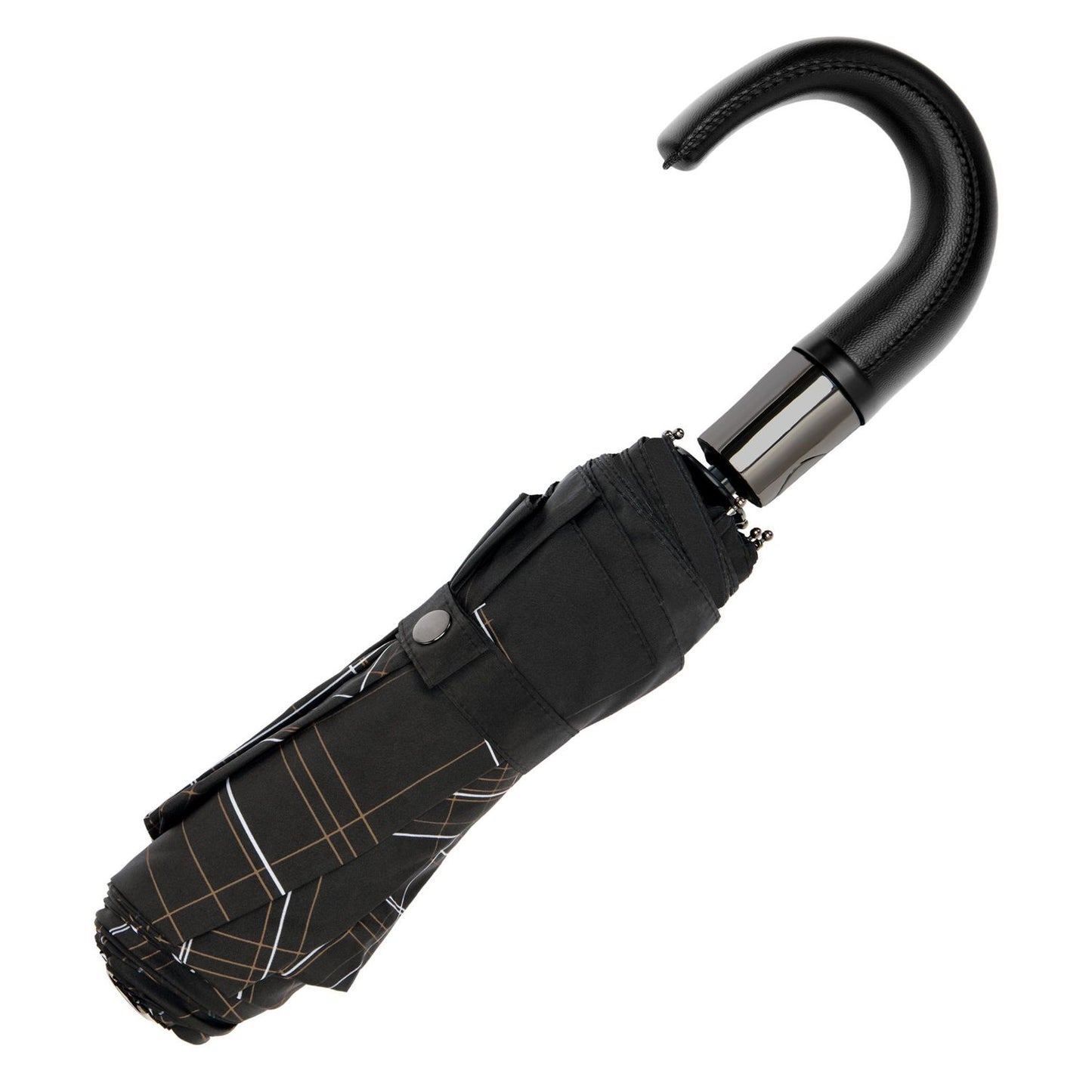 Hugo Boss Regenschirm Checkered Black