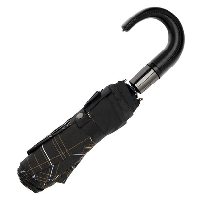 Hugo Boss Regenschirm Checkered Black