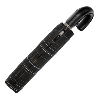 Hugo Boss Regenschirm Checkered Black