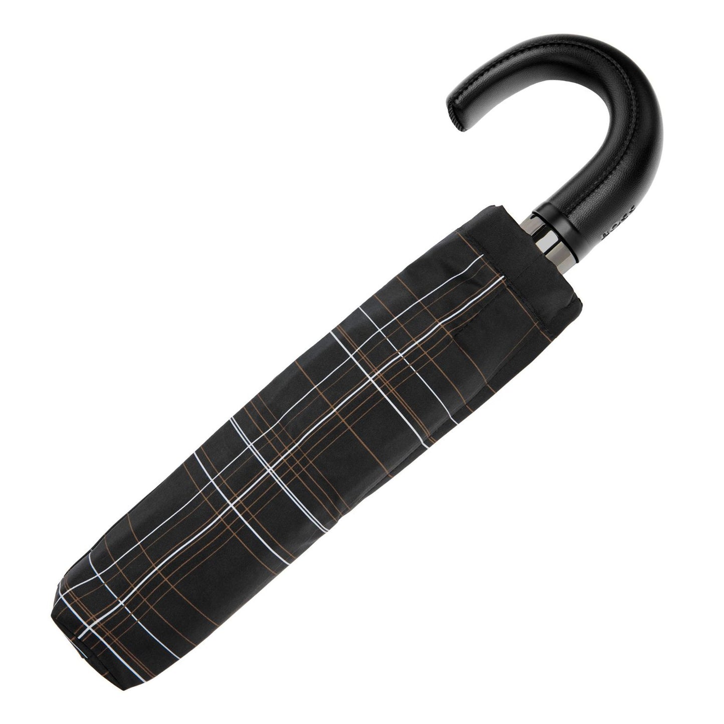 Hugo Boss Regenschirm Checkered Black